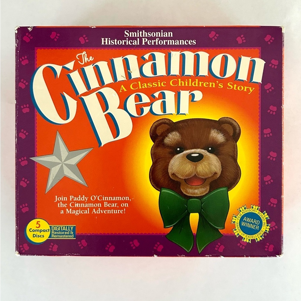 Cinnamon Bear Children's Story Set